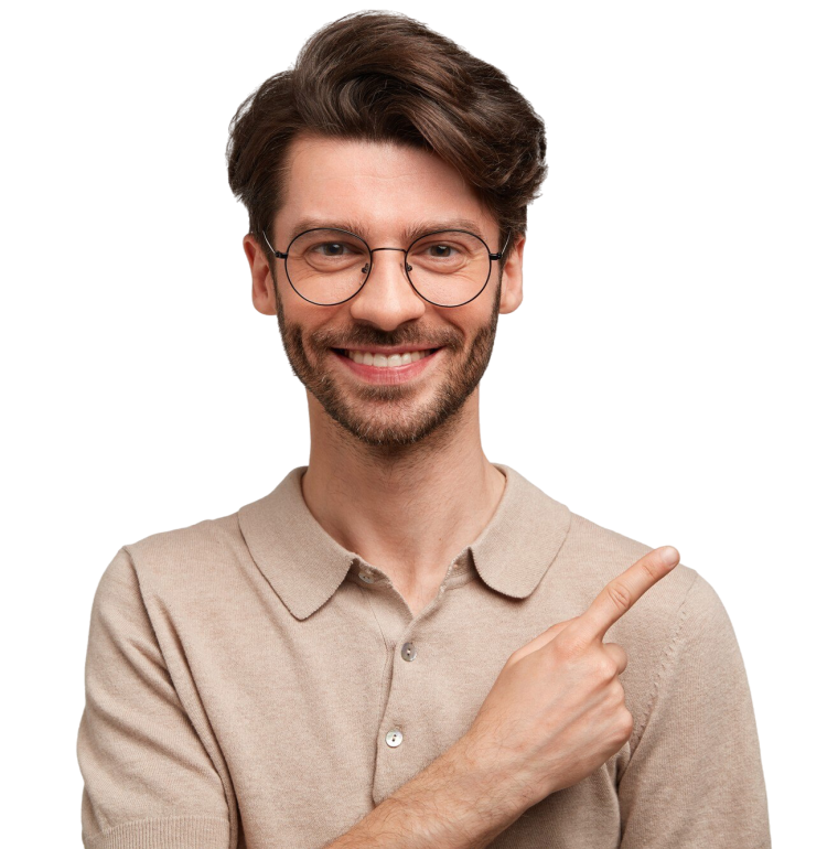 chico con lentes